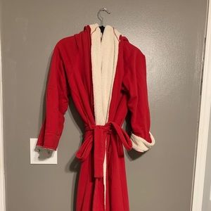 LL Bean Lined Bathrobe